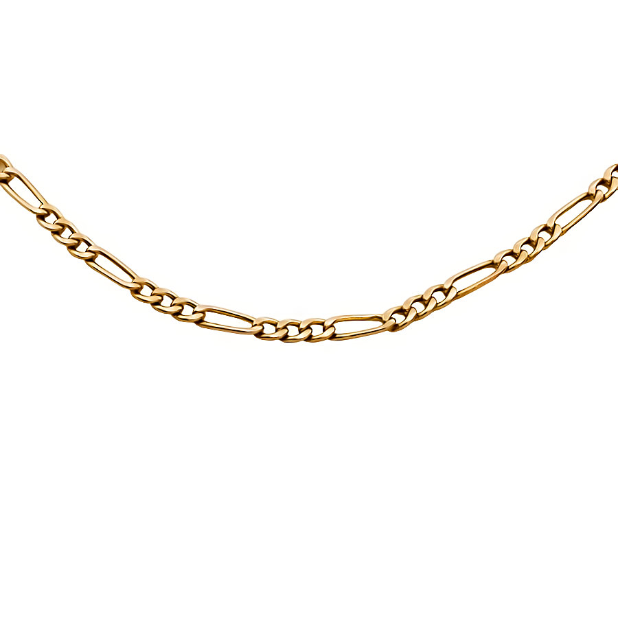 9ct Gold 3.9g 18 inch Figaro Chain